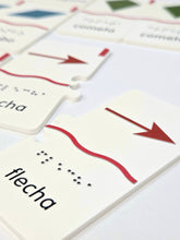 Load image into Gallery viewer, Memory Puzzles: Shapes in Spanish (Tactile & Braille) designed with The American Printing House for the Blind (BUY at APH.org)