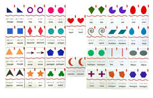 Load image into Gallery viewer, Memory Puzzles: Shapes in English (Tactile & Braille) designed with The American Printing House for the Blind (BUY at APH.org)