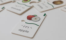 Load image into Gallery viewer, Memory Puzzles: Fruits & Veggies (Tactile & Braille) designed with The American Printing House for the Blind (BUY at APH.org)