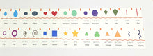 Load image into Gallery viewer, Memory Puzzles: Advanced Alphabet Shapes in English and Spanish
