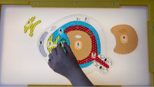Load image into Gallery viewer, My Sight: Eye Puzzle for the Lightbox (Tactile &amp; Braille) - designed with The American Printing House for the Blind (BUY at APH.org)
