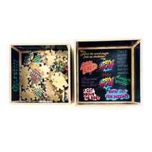 Load image into Gallery viewer, Boho Bouquet: Wood Puzzle Edition
