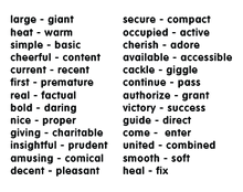 Load image into Gallery viewer, Memory Puzzles: Synonyms in Spanish and English (Set B)

