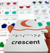 Load image into Gallery viewer, Memory Puzzles: Shapes in English (Tactile &amp; Braille) designed with The American Printing House for the Blind (BUY at APH.org)
