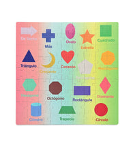 Load image into Gallery viewer, Young Puzzlers: Rainbow Shapes in Spanish (Magnetic)
