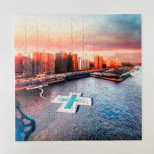 Load image into Gallery viewer, + POOL Puzzle - the world's first water-filtering, floating pool
