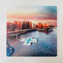 Load image into Gallery viewer, + POOL Puzzle - the world's first water-filtering, floating pool
