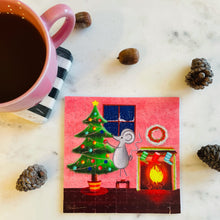 Load image into Gallery viewer, Christmas Mouse - Mini Puzzle
